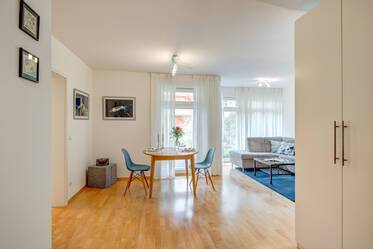 Светлая меблированная квартира в Johanneskirchen