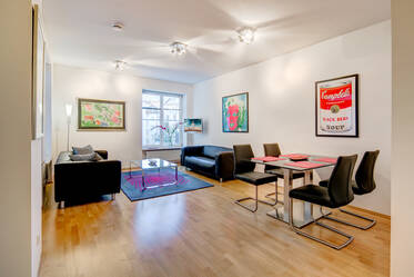 Im Herzen von München, top möblierte 3-Zimmer-Whg.