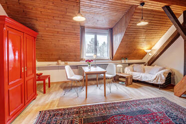 Прекрасная 1,5-комнатная квартира в старинном здании, Мюнхен-Solln