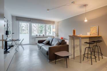 Эксклюзивно меблированная квартира в Schwabing