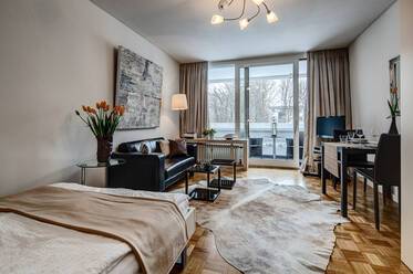 Эксклюзивно меблированная квартира в Arabellapark