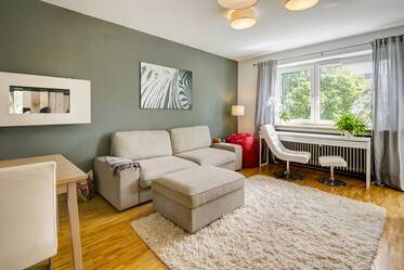 Красиво меблированная квартира в Fürstenried