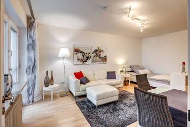 Эксклюзивно меблированная квартира в Schwabing-West