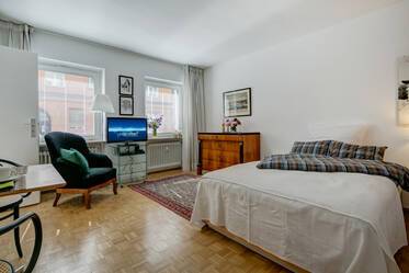 Красиво меблированный квартира в Lehel