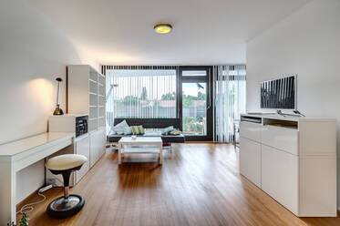 Эксклюзивно меблированная квартира в Schwabing