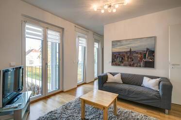 Красиво меблированная квартира в Schwabing