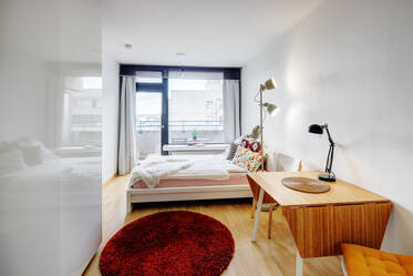 Солнечная однокомнатная квартира недалеко от площади Rosenheimer Platz