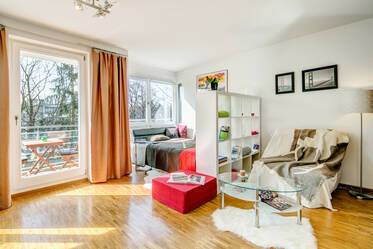 Красиво меблированная квартира в Schwabing-West