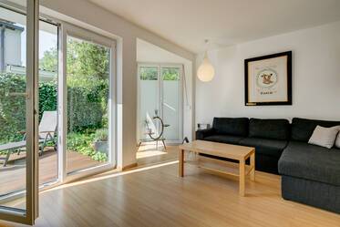 Эксклюзивно меблированная Половина двухквартирного жилого дома в Obermenzing