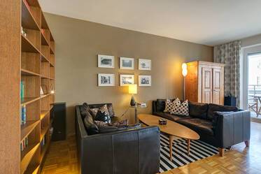 Эксклюзивно меблированная квартира в Schwabing