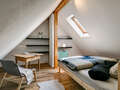 мансардная квартира München Obermenzing 01 2-я спальная комната 10079