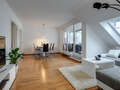 мансардная квартира München Trudering 01 гостиная 10283