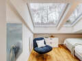 мансардная квартира München Trudering 02 спальная комната 10634