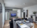 квартира München Messestadt Riem 05 гостиная 10766
