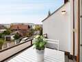 мансардная квартира München Denning 04 2-ой балкон 10809