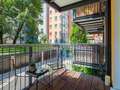 квартира München Schwabing-West (rund um den Hohenzollernplatz) 03 балкон 10929