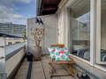 квартира München Sendling 03 терраса с крышей 12407