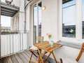 квартира München Maxvorstadt - Westen 02 1-я балкон 12753