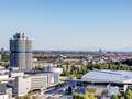 двухэтажная квартира München Olympiadorf 02 вид из окна 13150