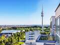 двухэтажная квартира München Olympiadorf 03 вид из окна 13150