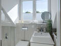 мансардная квартира München Au 01 ванная комната 13187