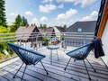 мансардная квартира München Berg am Laim 02 1-я терраса с крышей 13504