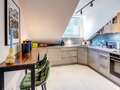 мансардная квартира München Solln 01 кухня 13689