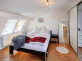 двухэтажная квартира München Lehel 02 спальная комната 14018