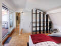 двухэтажная квартира München Lehel 04 спальная комната 14018