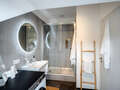 мансардная квартира München Sendling 01 ванная комната 14059