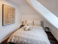 мансардная квартира München Großhadern 03 спальная комната 14211