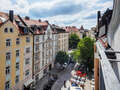 мансардная квартира München Dreimühlenviertel 02 вид из окна 14505