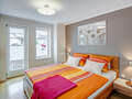 двухэтажная квартира München Fasangarten 01 спальная комната 14585