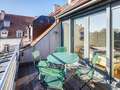 мансардная квартира München Schwabing-West 01 терраса с крышей 14731