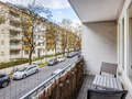 квартира München Schwabing-West (rund um den Hohenzollernplatz) 02 балкон 14776