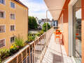 квартира München Schwabing (links der Leopoldstraße) 02 балкон 14839