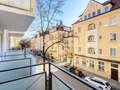 квартира München Schwabing (links der Leopoldstraße) 01 вид из окна 1660