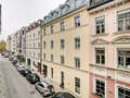 квартира München Schwabing (rechts der Leopoldstraße) 04 вид из окна 1976