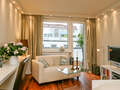 квартира München Schwabing (links der Leopoldstraße) 01 гостиная 2333