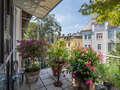 мансардная квартира München Schwabing (rechts der Leopoldstraße) 01 балкон 2693