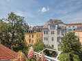 мансардная квартира München Schwabing (rechts der Leopoldstraße) 01 вид из окна 2693