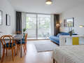 квартира München Schwabing-Nord (zw. Leopoldstraße & Englischen Garten) 01 гостиная 4452