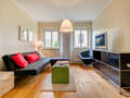 квартира München Schwabing (links der Leopoldstraße) 01 гостиная 4673