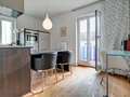 квартира München Schwabing (links der Leopoldstraße) 06 кухня 4673