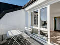 мансардная квартира München Schwabing-West 03 терраса 5041