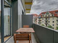 квартира München Schwabing (rechts der Leopoldstraße) 01 балкон 5202