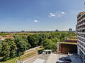 квартира München Schwabing (rechts der Leopoldstraße) 01 вид из окна 5389