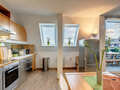 мансардная квартира München Isarvorstadt 03 кухня 5524