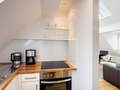 мансардная квартира München Schwabing 02 кухня 5576