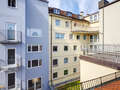 мансардная квартира München Schwabing 03 вид из окна 5576
